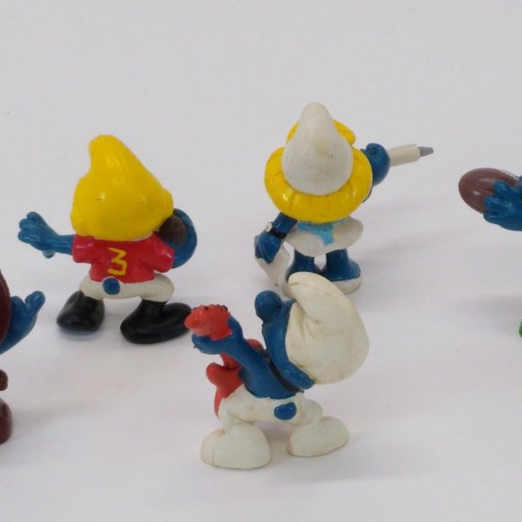 Smurfs PVC Figurines Made by Schleigh PEYO from 1977-1981 Vintage - Picture 8 of 9